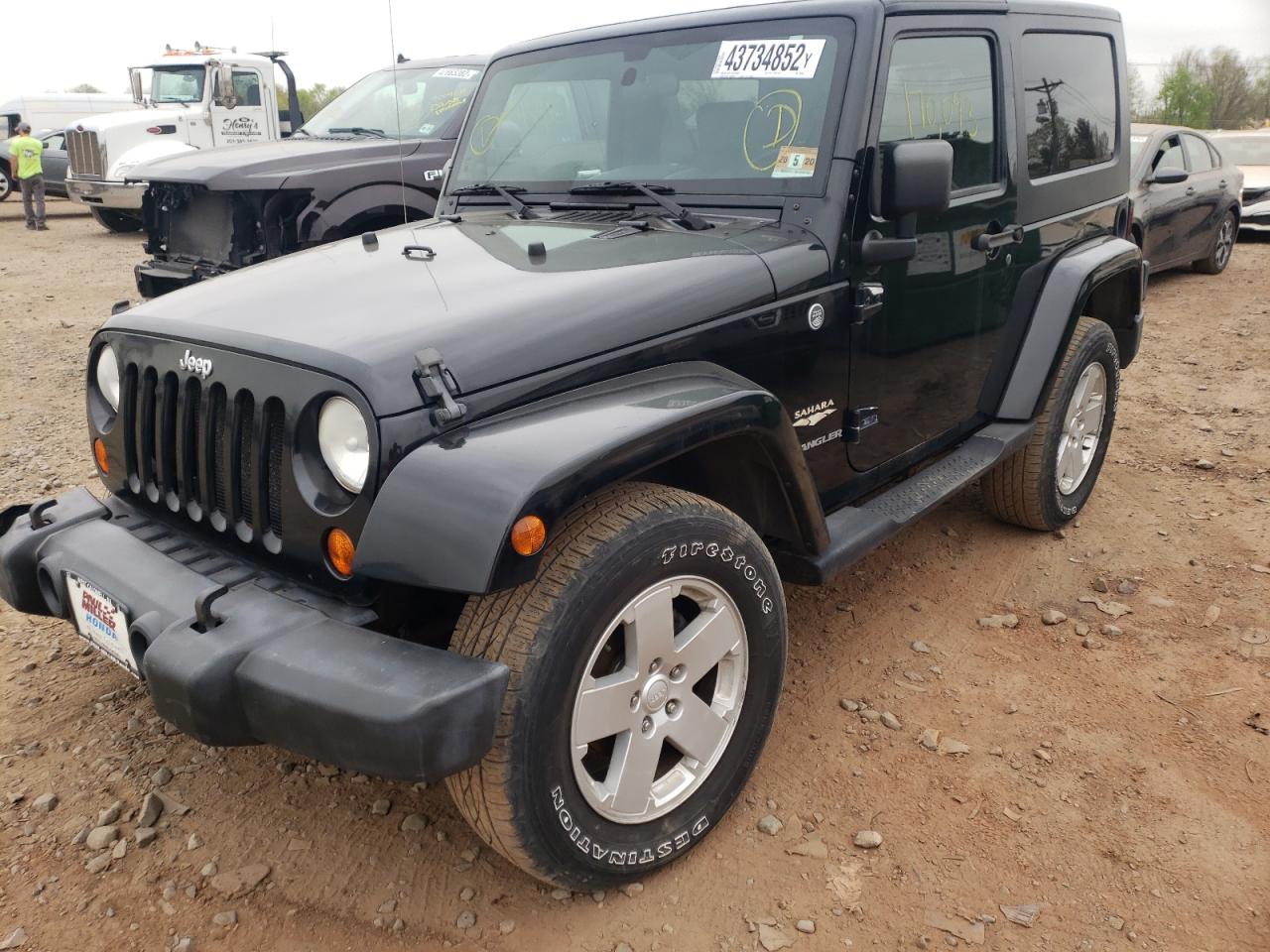 Photo 2 from auction – 2007 JEEP WRANGLER S with VIN 1J8FA54177L160160