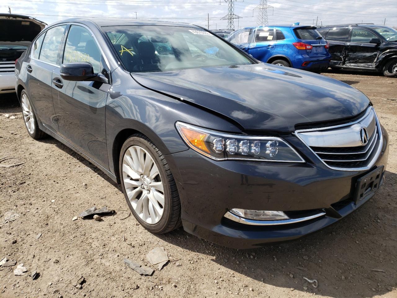 ACURA RLX TECH 2014 with VIN JH4KC1F52EC003057 - Photo from auction