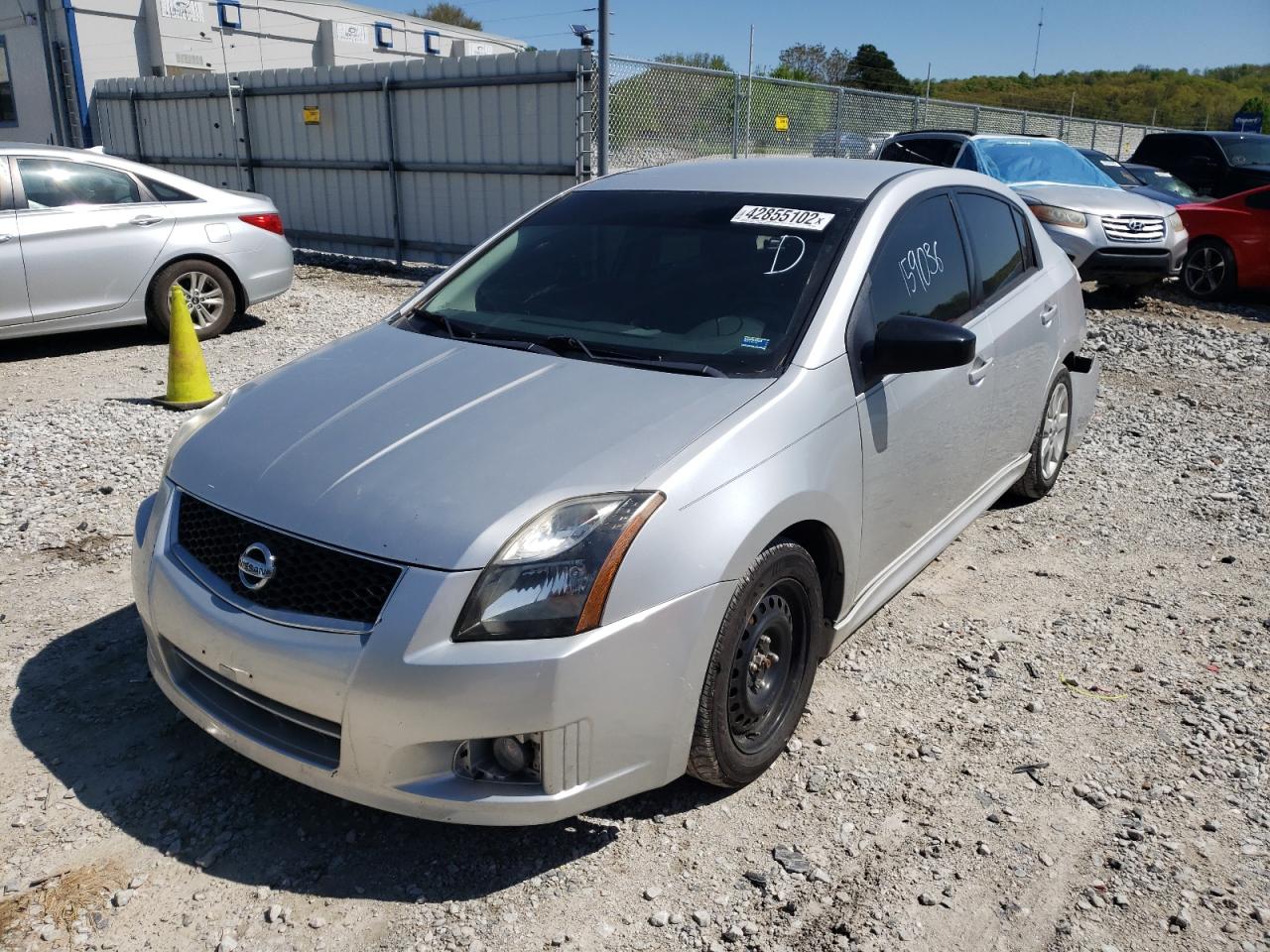 Photo 2 from auction – 2010 NISSAN SENTRA 2.0 with VIN 3N1AB6AP3AL653443