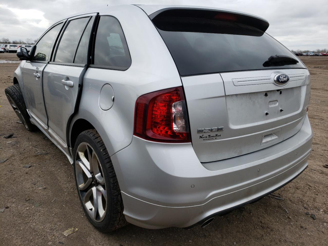 Photo 3 from auction – 2013 FORD EDGE SPORT with VIN 2FMDK3AK9DBC25529