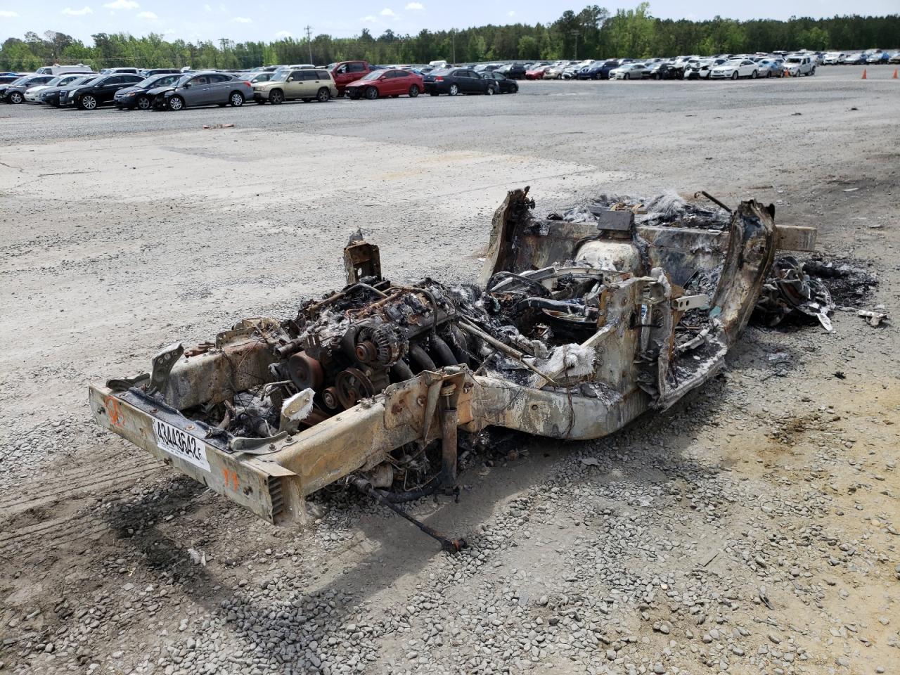 Photo 2 from auction – 2005 CHEVROLET CORVETTE with VIN 1G1YY34U655130734