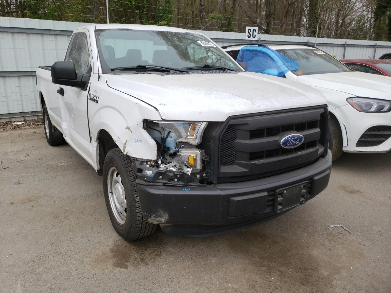 Photo 9 from auction – 2016 FORD F150 with VIN 1FTMF1C82GKE64705