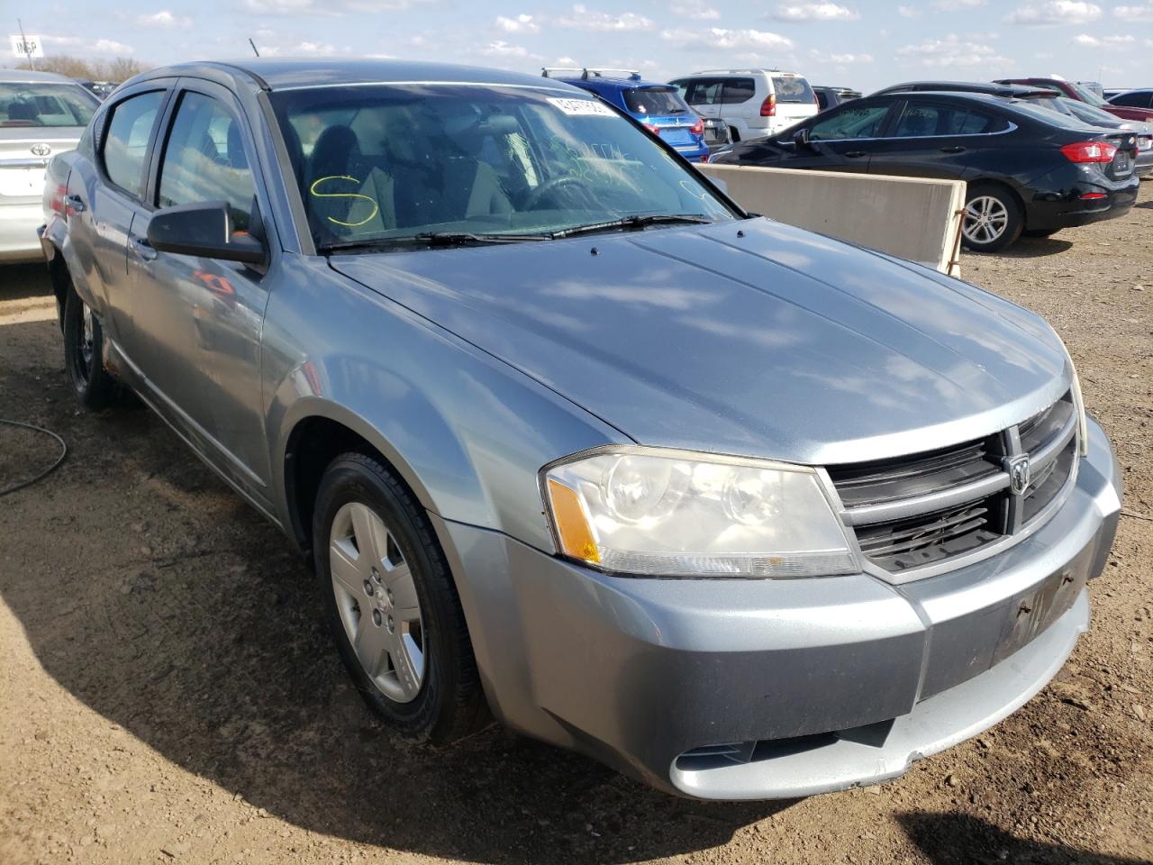 DODGE AVENGER SX 2010 with VIN 1B3CC4FB7AN185481 - Photo from auction
