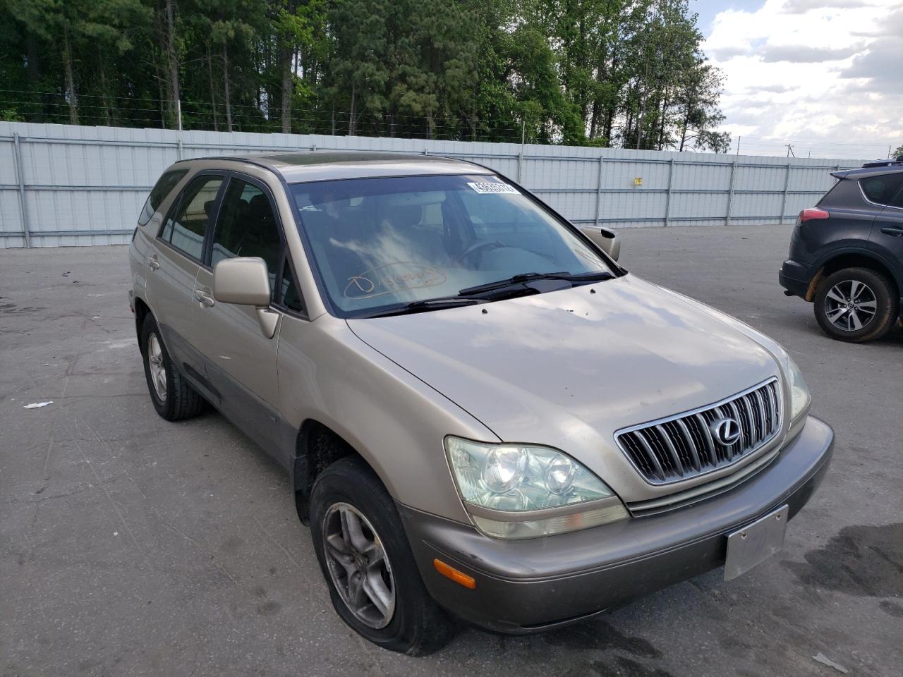 LEXUS RX 300 2002 with VIN JTJHF10U820288893 - Photo from auction