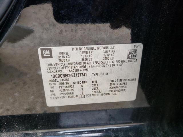 Photo 10 from auction – 2014 CHEVROLET SILVERADO with VIN 1GCRCREC5EZ127741