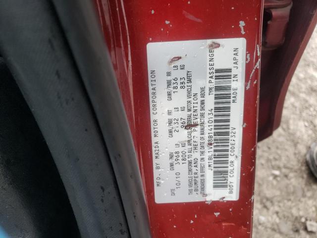 Photo 10 from auction – 2011 MAZDA 3 I with VIN JM1BL1VG8B1410134