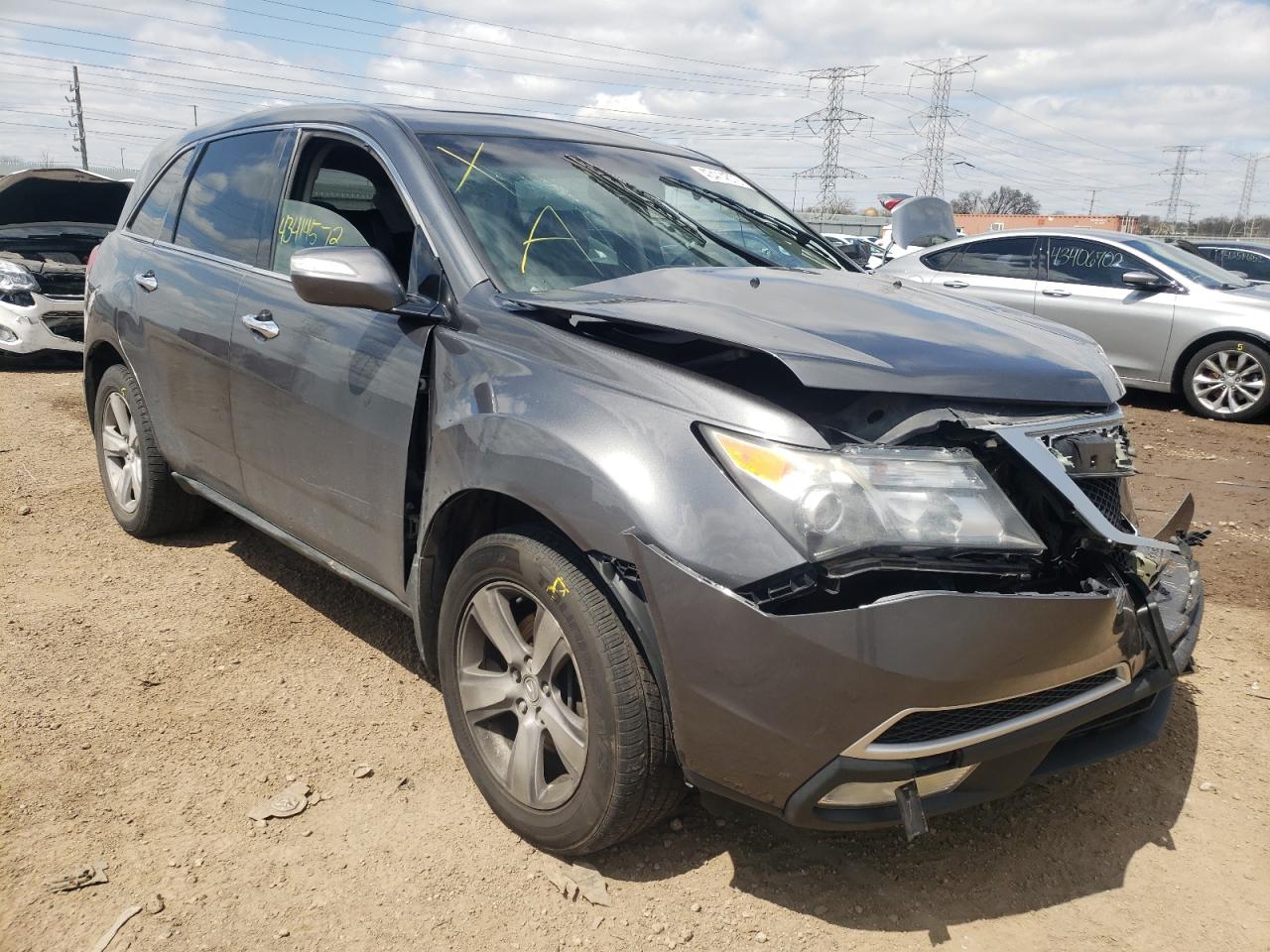 ACURA MDX TECHNO 2011 with VIN 2HNYD2H42BH516444 - Photo from auction