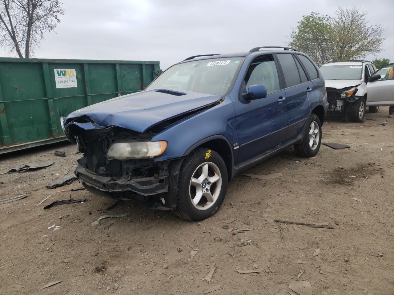 Photo 2 from auction – 2002 BMW X5 3.0I with VIN 5UXFA53502LP43561