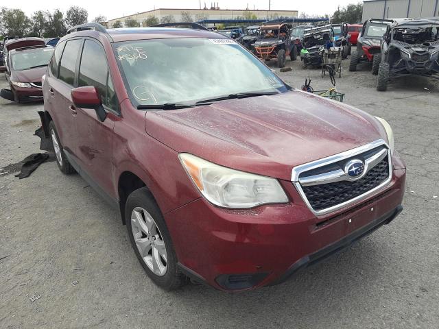 SUBARU FORESTER 2 2014 with VIN JF2SJADC5EH533956 - Photo from auction