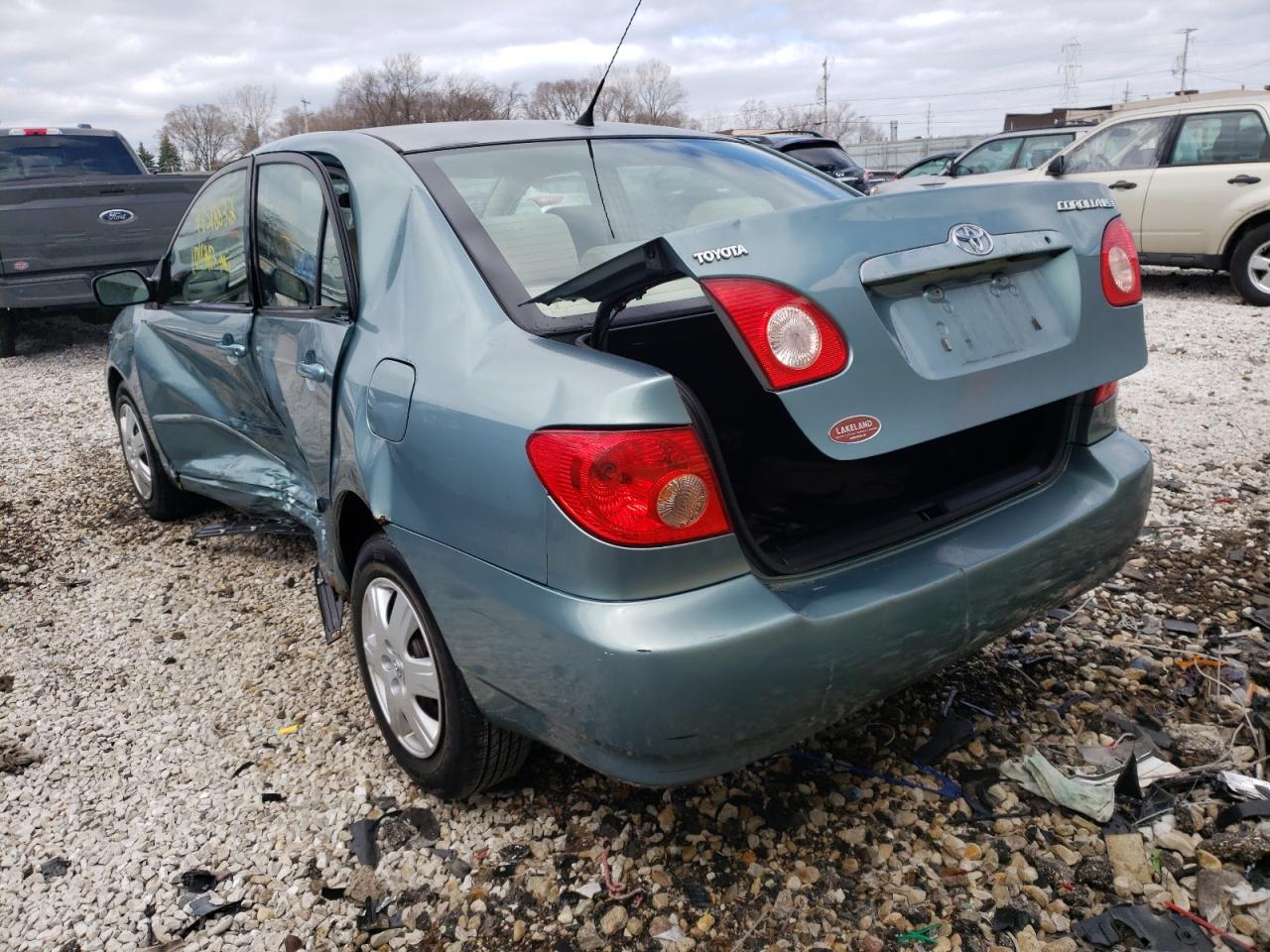 Photo 3 from auction – 2005 TOYOTA COROLLA CE with VIN 1NXBR32E05Z508036