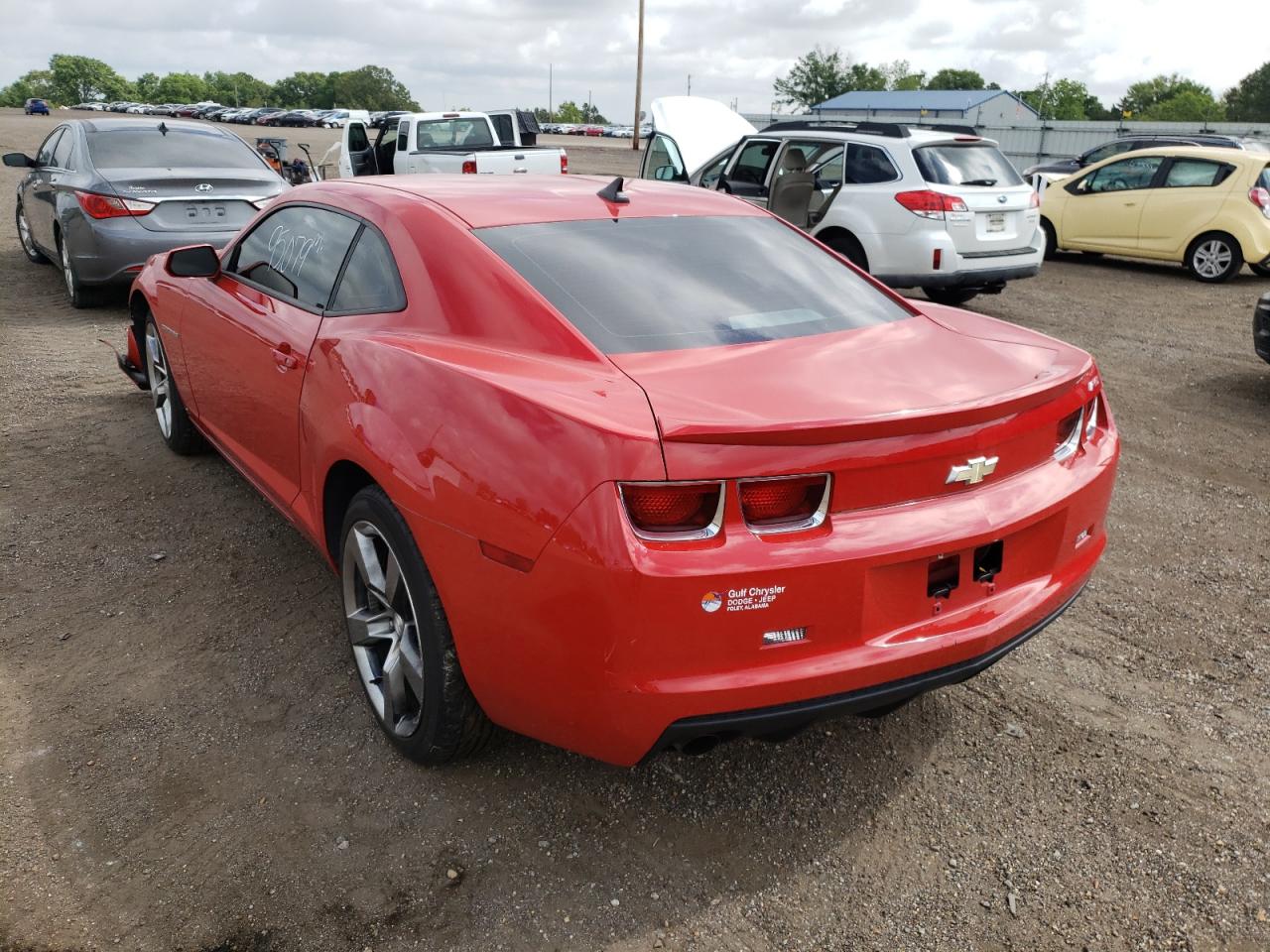 Photo 3 from auction – 2010 CHEVROLET CAMARO LT with VIN 2G1FB1EV6A9104278