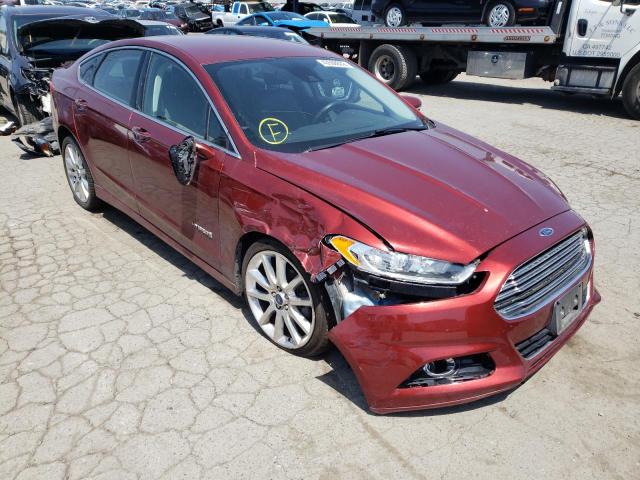 FORD FUSION TIT 2014 with VIN 3FA6P0RU6ER185938 - Photo from auction