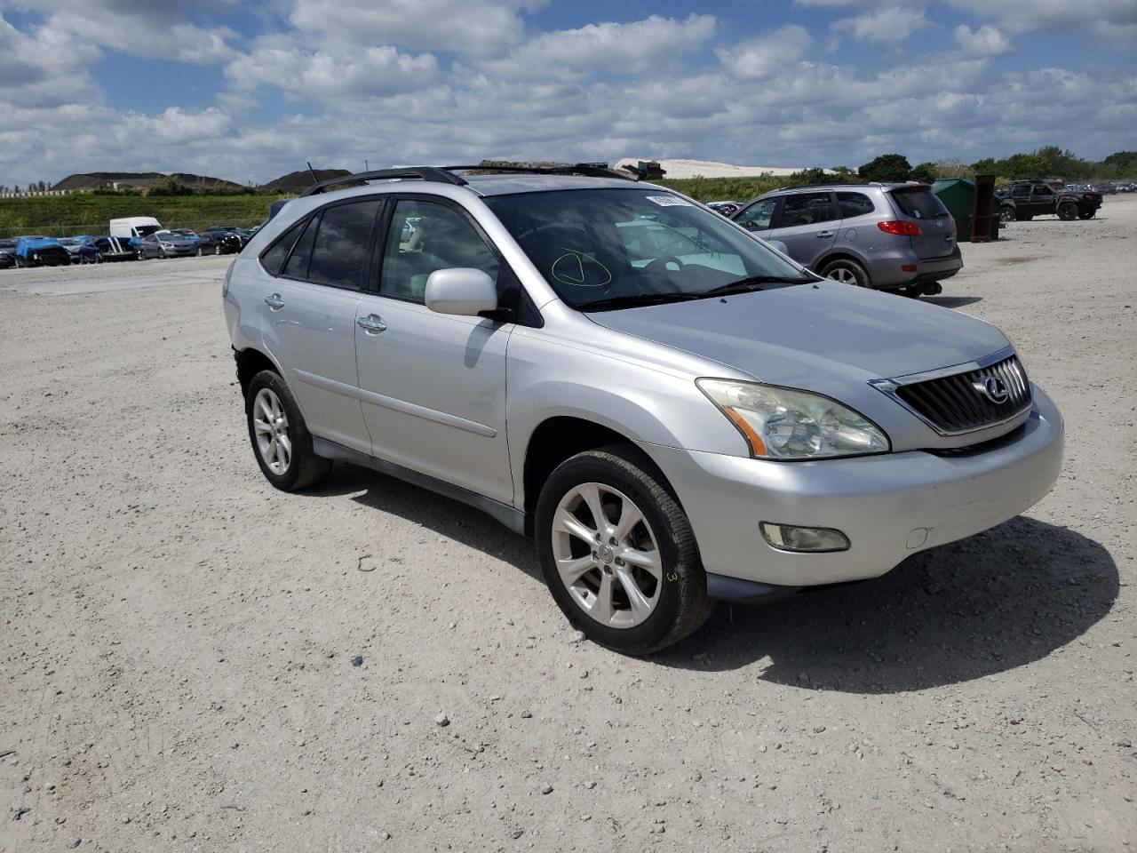 LEXUS RX 350 2009 with VIN 2T2GK31U99C067447 - Photo from auction