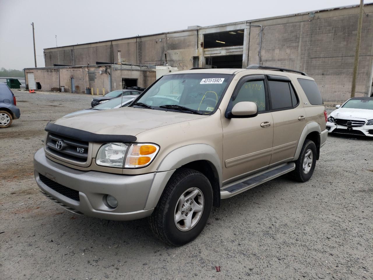 Photo 2 from auction – 2002 TOYOTA SEQUOIA SR with VIN 5TDBT44A12S098014