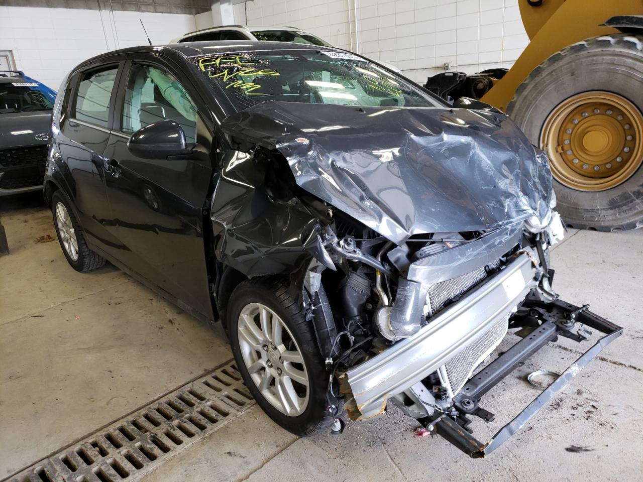 CHEVROLET SONIC LT 2014 with VIN 1G1JC6SH5E4121892 - Photo from auction