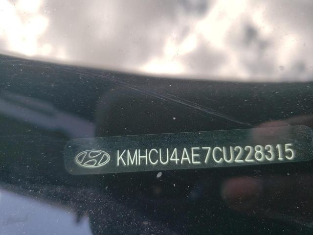 Photo 10 from auction – 2012 HYUNDAI ACCENT GLS with VIN KMHCU4AE7CU228315