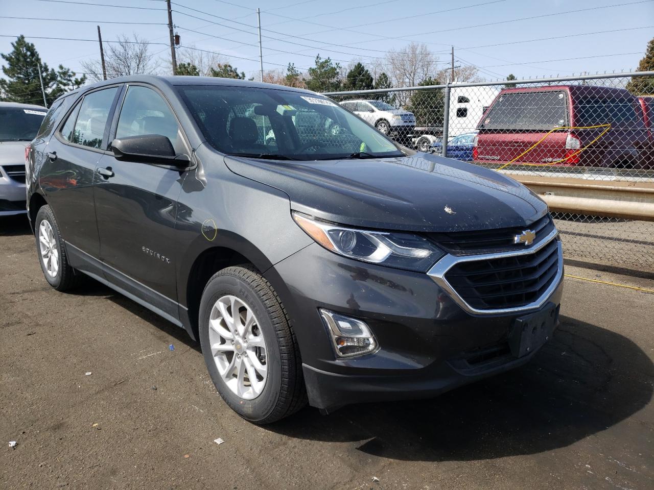 CHEVROLET EQUINOX LS 2019 with VIN 3GNAXSEV7KL230017 - Photo from auction