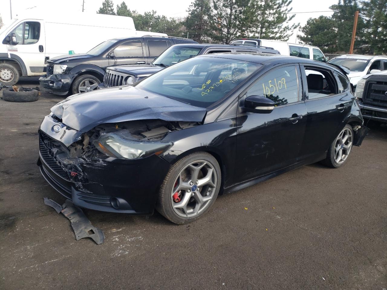 Photo 2 from auction – 2014 FORD FOCUS ST with VIN 1FADP3L93EL398390
