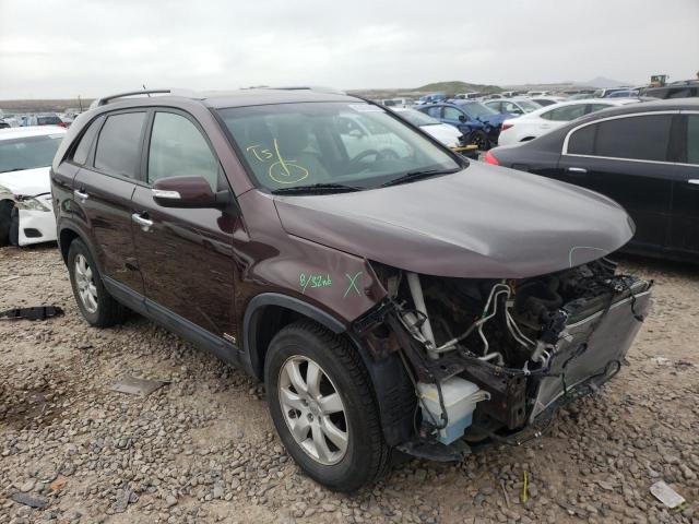 KIA SORENTO LX 2013 with VIN 5XYKTDA29DG368605 - Photo from auction