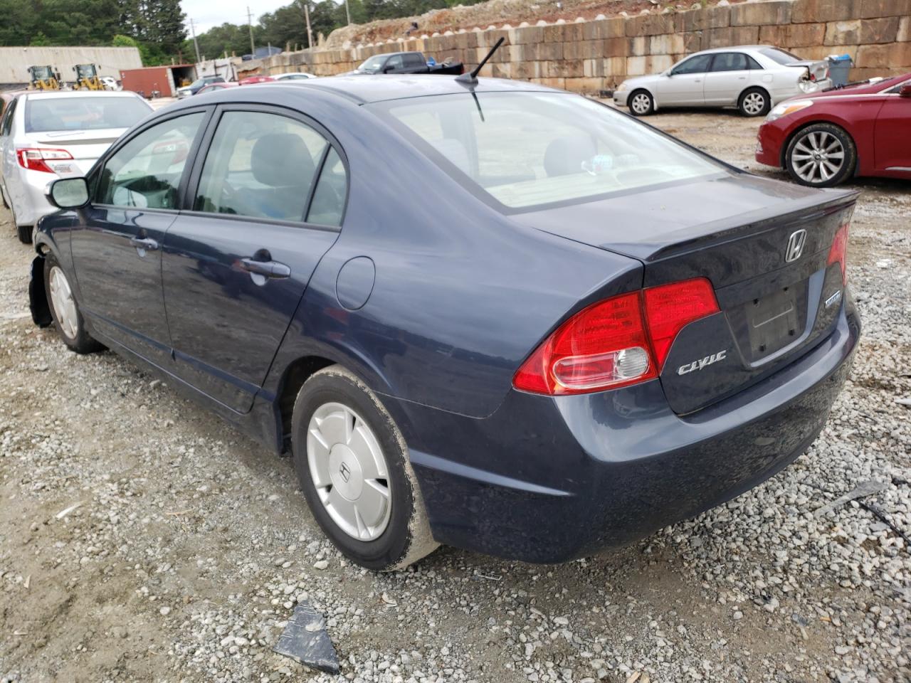 Photo 3 from auction – 2008 HONDA CIVIC HYBR with VIN JHMFA36288S002546