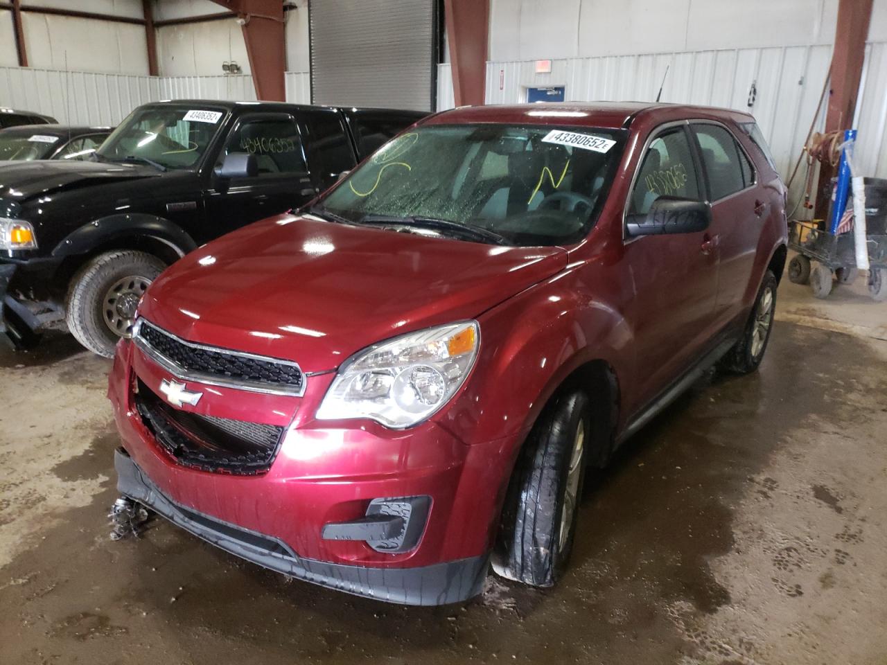 Photo 2 from auction – 2010 CHEVROLET EQUINOX LS with VIN 2CNALBEW1A6301756