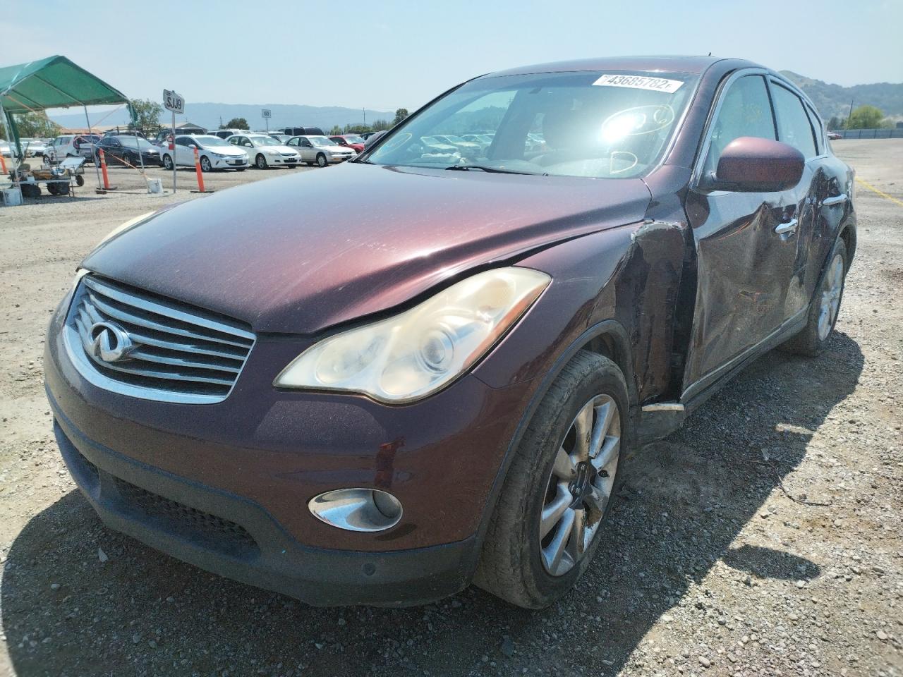 Photo 9 from auction – 2011 INFINITI EX35 BASE with VIN JN1AJ0HP1BM801800