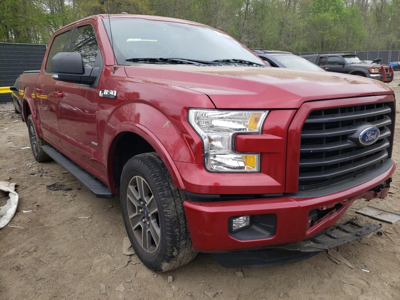 FORD F150 SUPER 2015 with VIN 1FTEW1CP3FFC87813 - Photo from auction