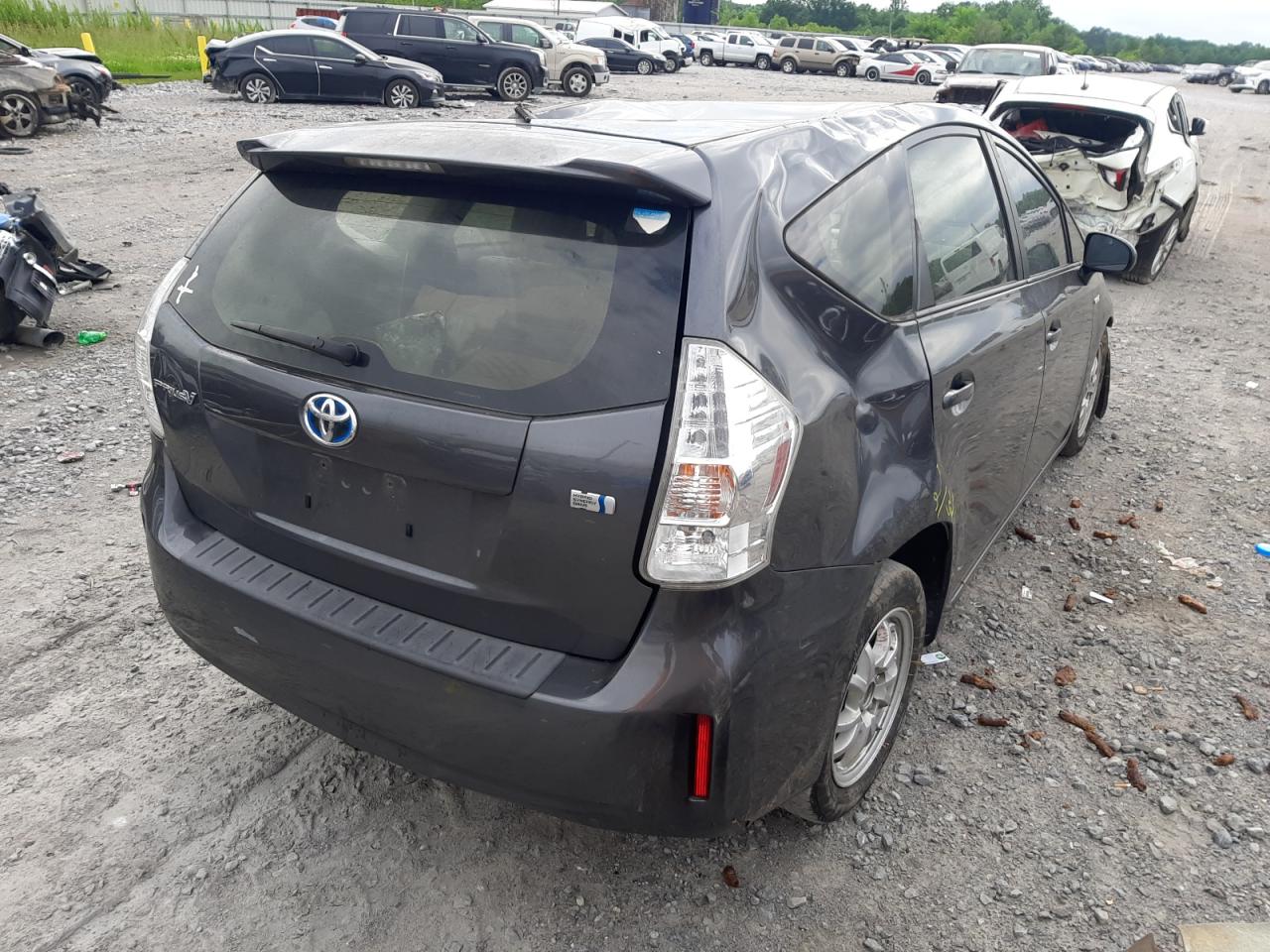 Photo 4 from auction – 2012 TOYOTA PRIUS V with VIN JTDZN3EU6C3166158