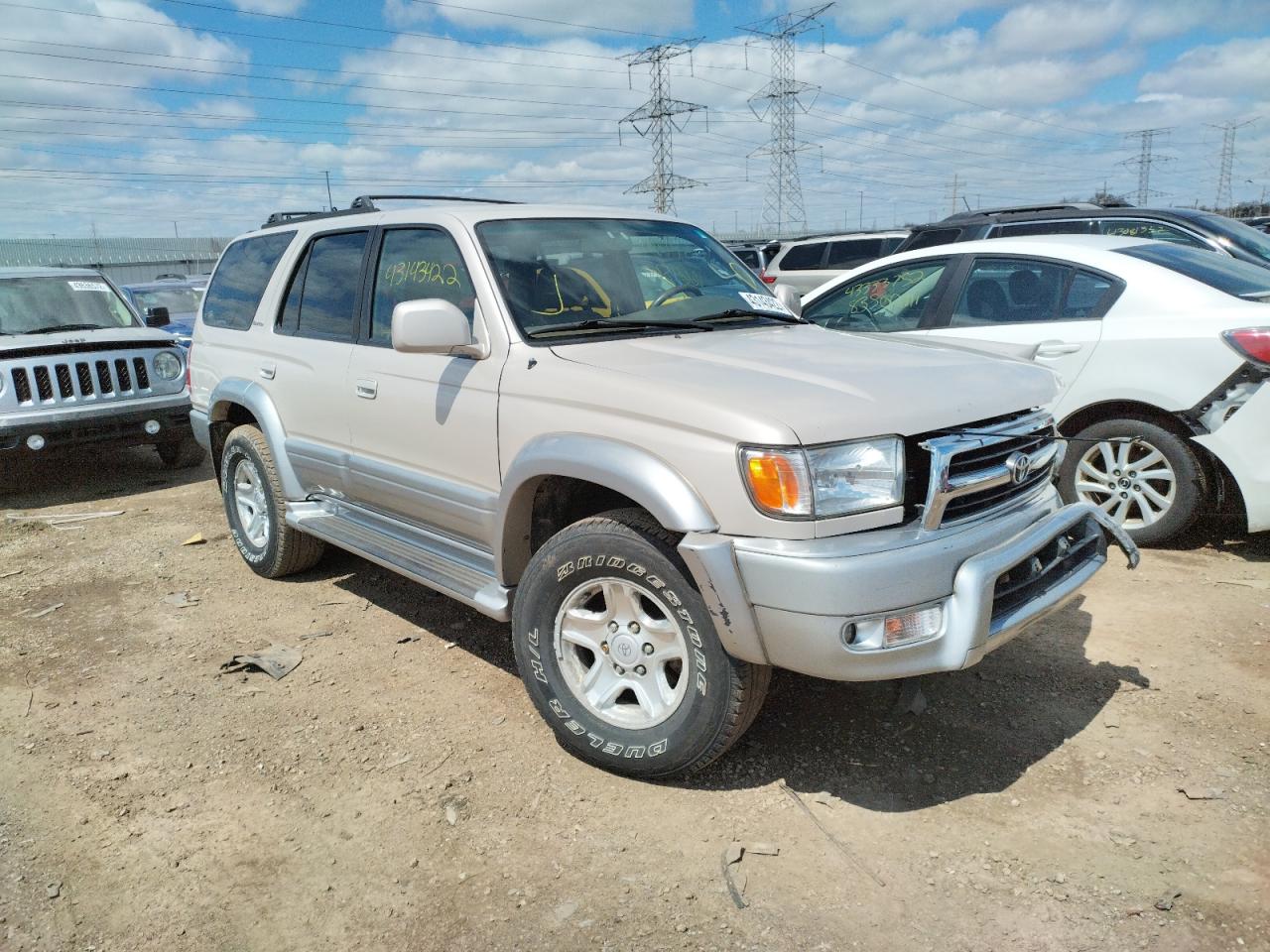 TOYOTA 4RUNNER LI 2000 with VIN JT3HN87RXY0264673 - Photo from auction