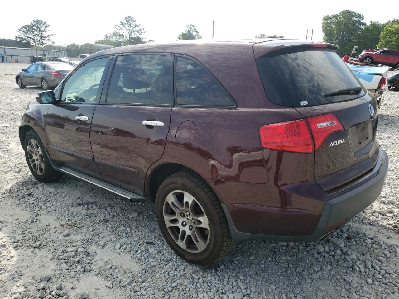 Photo 3 from auction – 2008 ACURA MDX TECHNO with VIN 2HNYD284X8H545182
