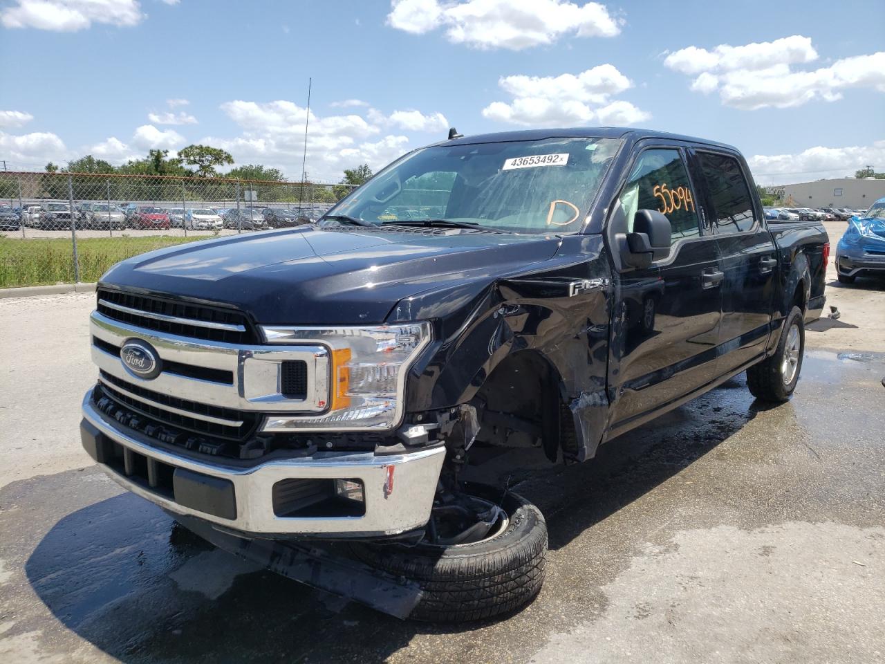 Photo 2 from auction – 2020 FORD F150 SUPER with VIN 1FTEW1C44LFA22139