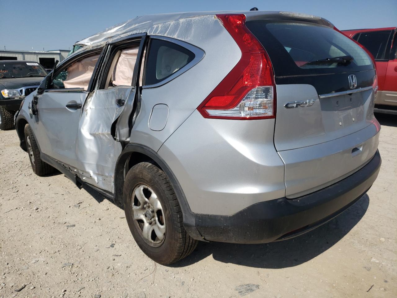 Photo 3 from auction – 2014 HONDA CR-V LX with VIN 5J6RM4H38EL076549