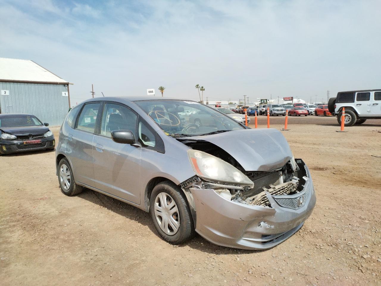 HONDA FIT 2009 with VIN JHMGE882X9S025007 - Photo from auction