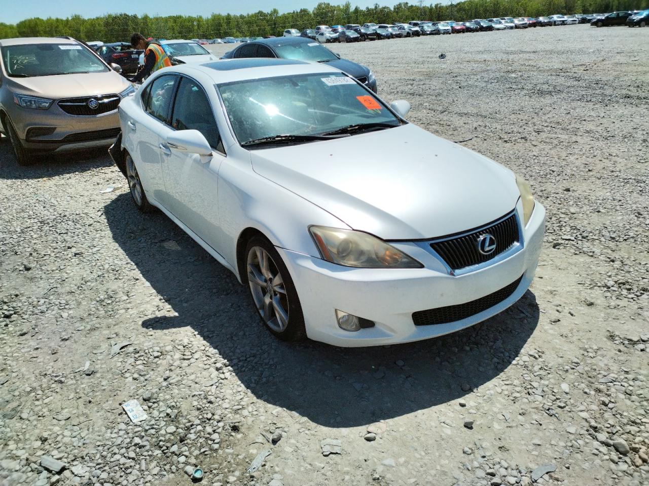 LEXUS IS 250 2009 with VIN JTHBK262092090189 - Photo from auction