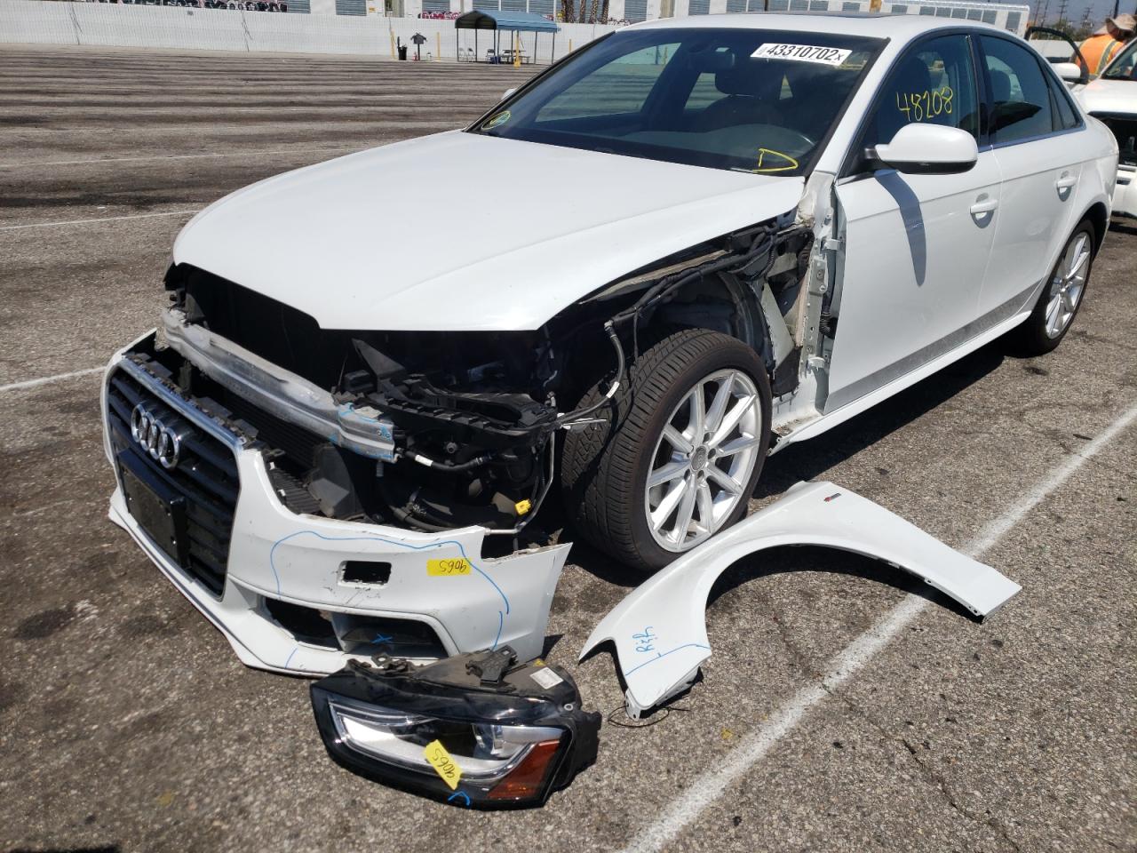 Photo 9 from auction – 2016 AUDI A4 PREMIUM with VIN WAUAFAFL7GN004938