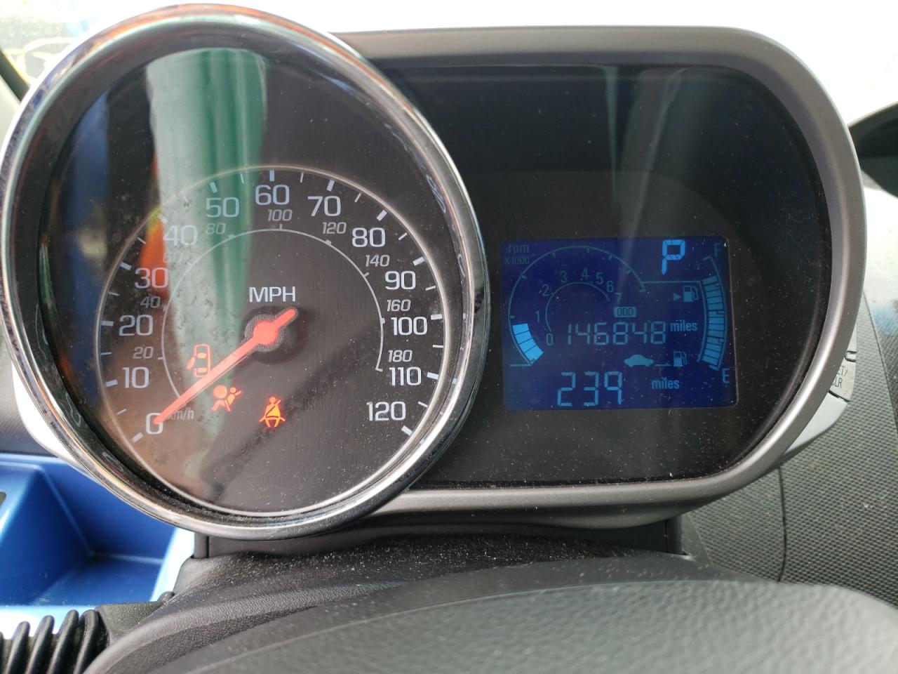 Photo 8 from auction – 2013 CHEVROLET SPARK LS with VIN KL8CB6S98DC628231
