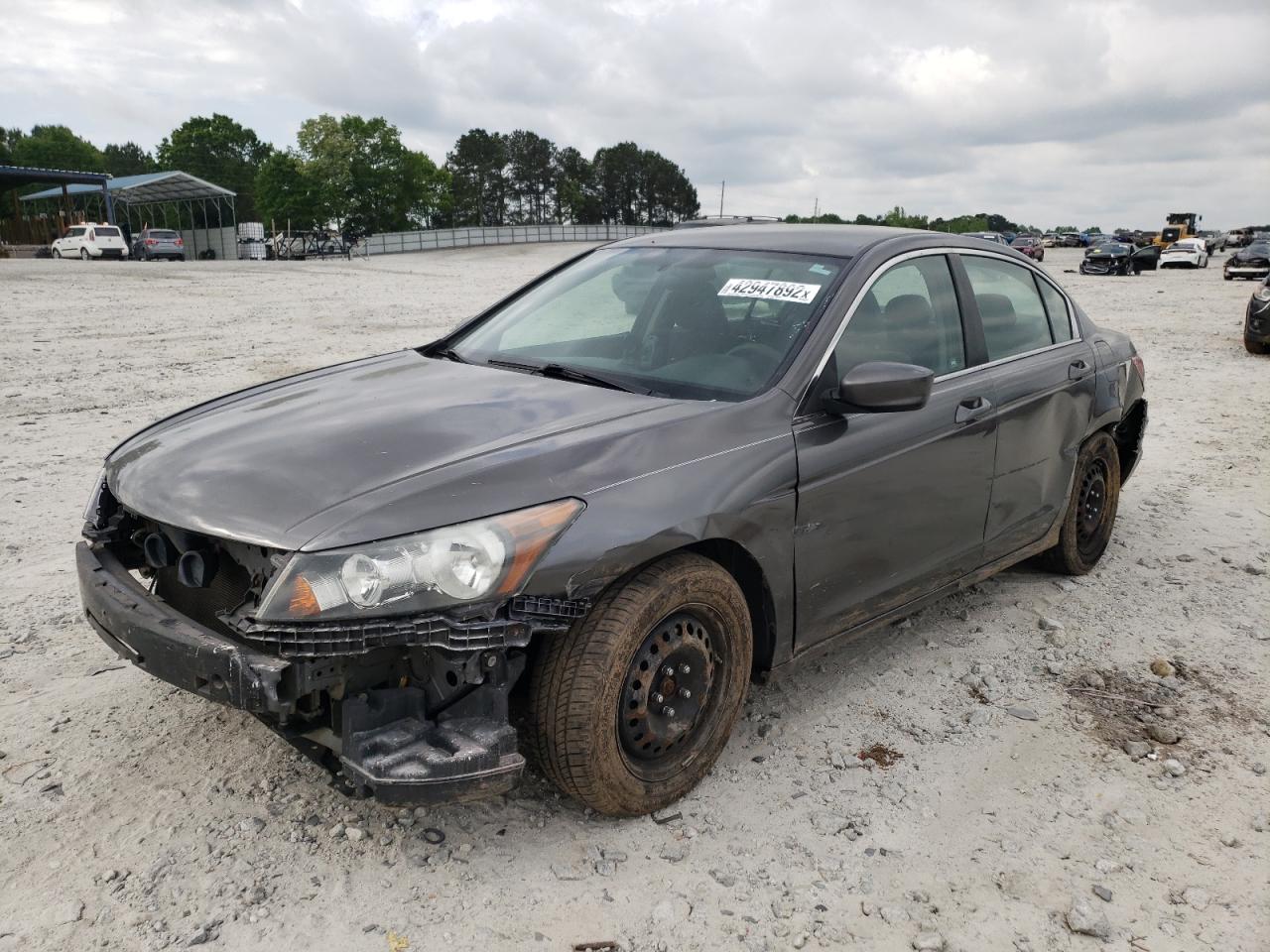 Photo 2 from auction – 2010 HONDA ACCORD LX with VIN 1HGCP2F36AA163965