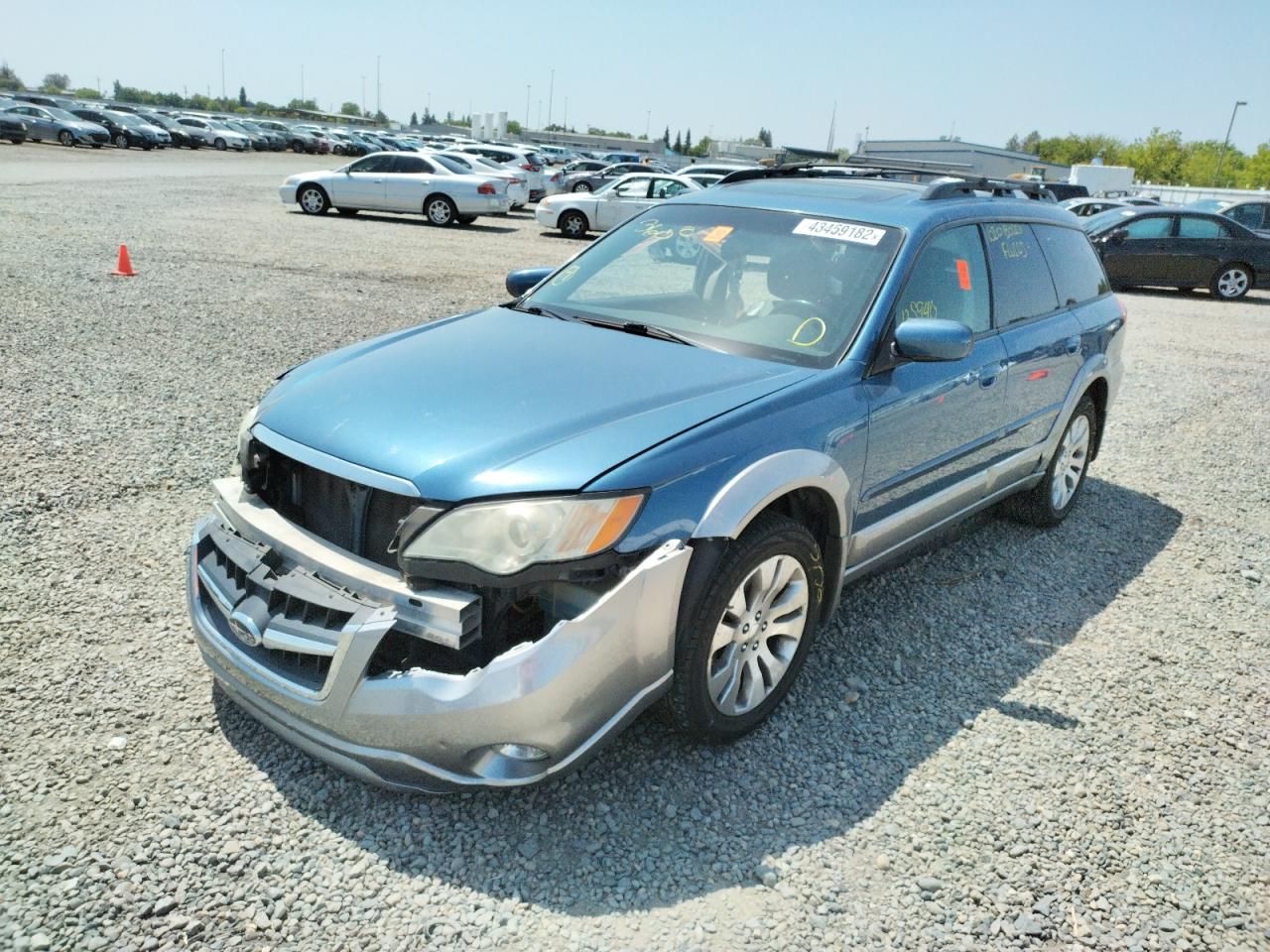 Photo 2 from auction – 2009 SUBARU OUTBACK 2. with VIN 4S4BP66CX97336974