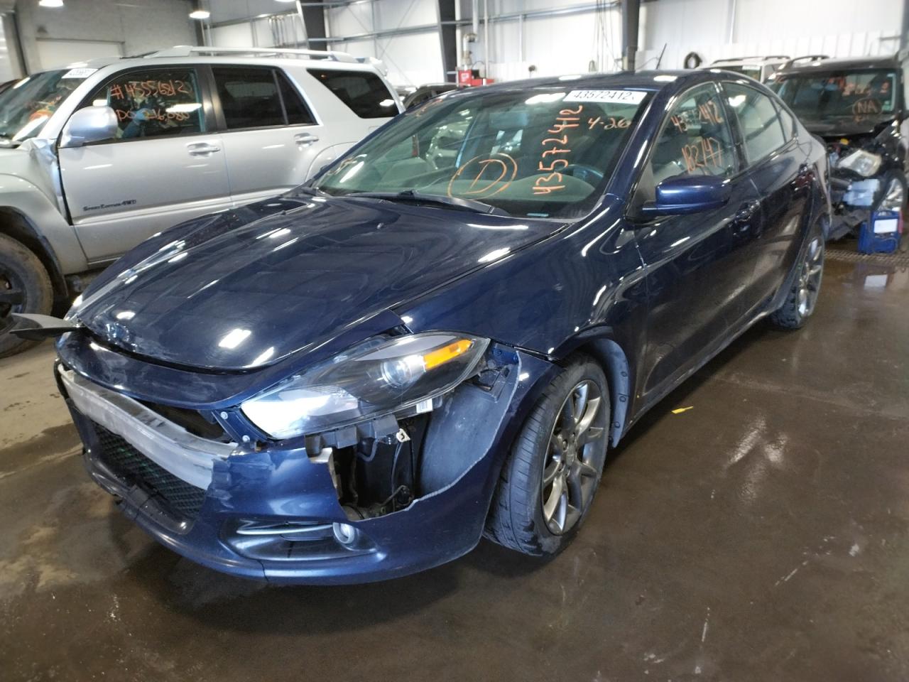 Photo 2 from auction – 2014 DODGE DART SXT with VIN 1C3CDFBB3ED906960