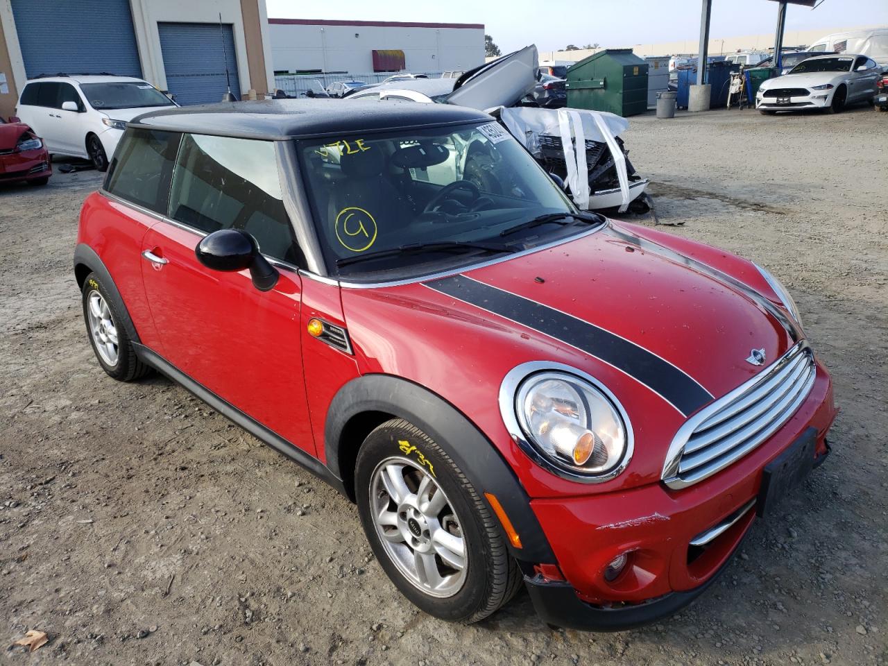 MINI COOPER 2013 with VIN WMWSU3C54DT691668 - Photo from auction
