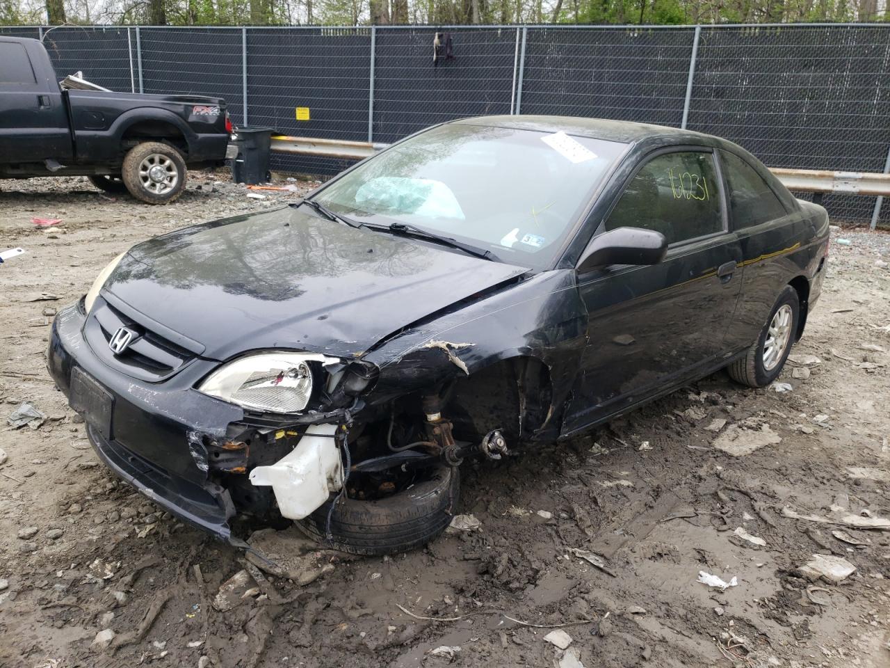 Photo 2 from auction – 2003 HONDA CIVIC HX with VIN 1HGEM21783L022558