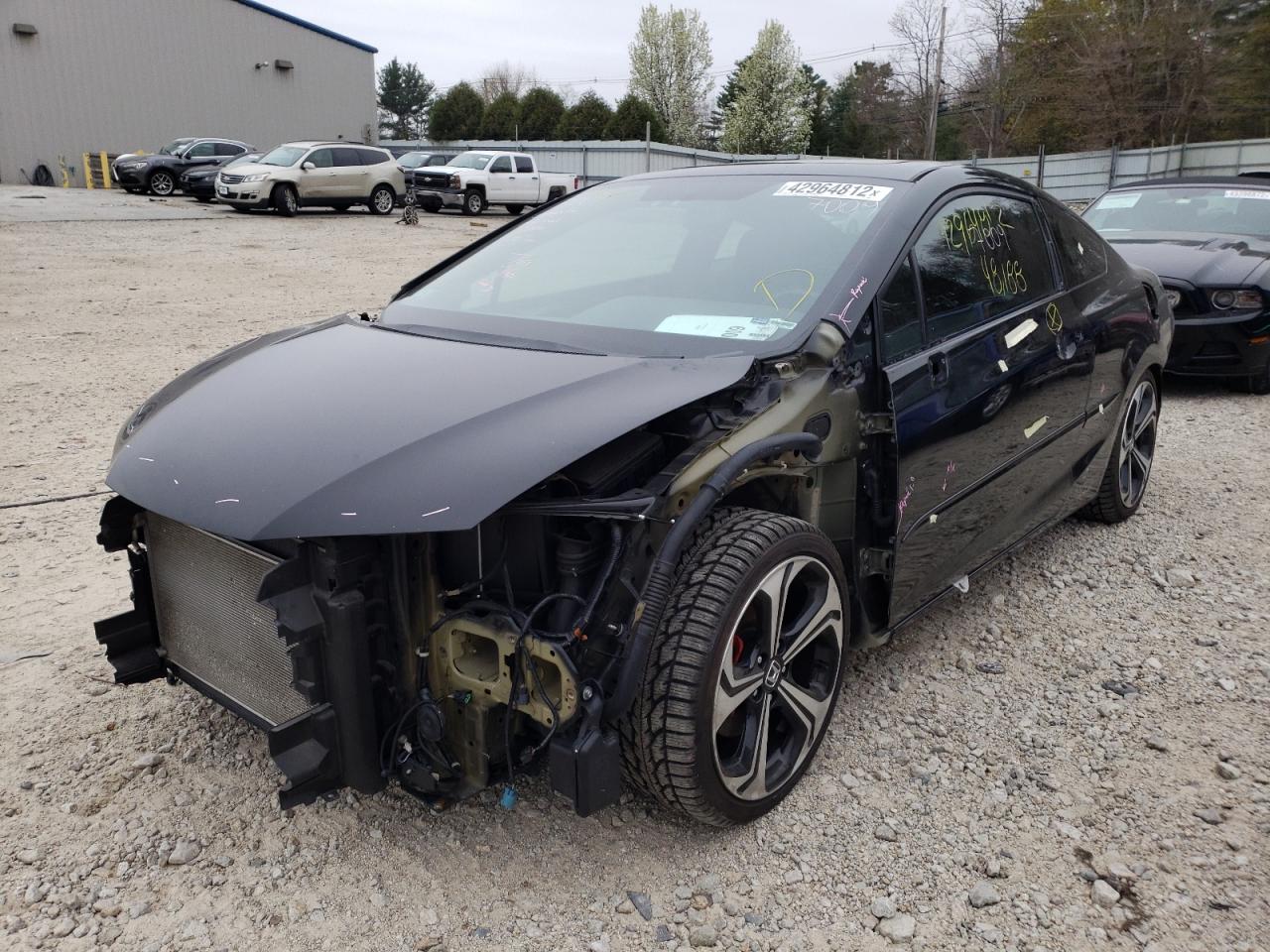 Photo 2 from auction – 2015 HONDA CIVIC SI with VIN 2HGFG4A52FH700986