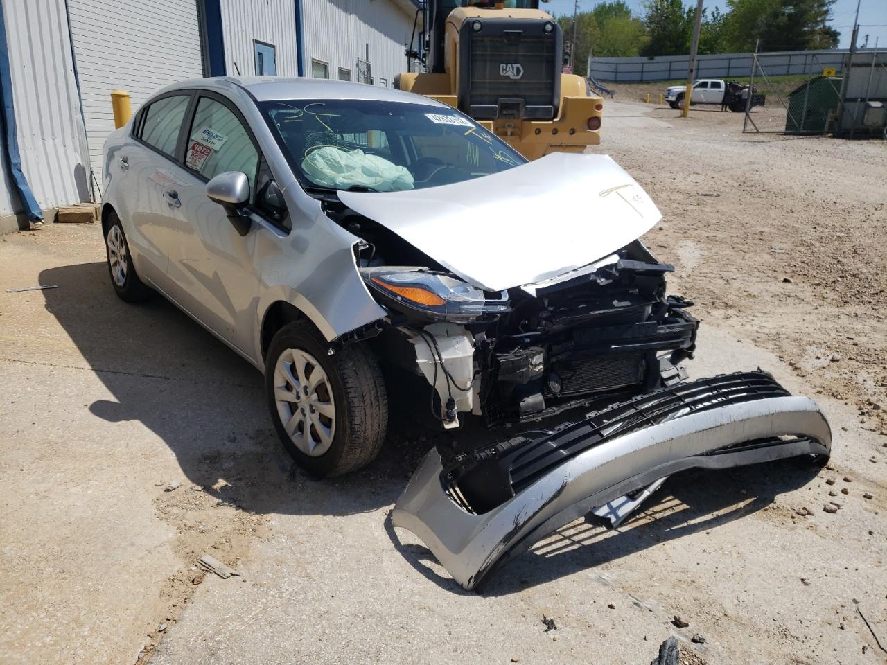 KIA RIO LX 2016 with VIN KNADM4A33G6639404 - Photo from auction