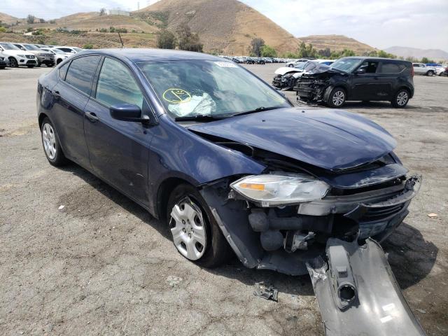 DODGE DART SE 2013 with VIN 1C3CDFAA6DD178672 - Photo from auction