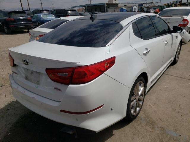 Photo 4 from auction – 2014 KIA OPTIMA SX with VIN 5XXGR4A66EG281502