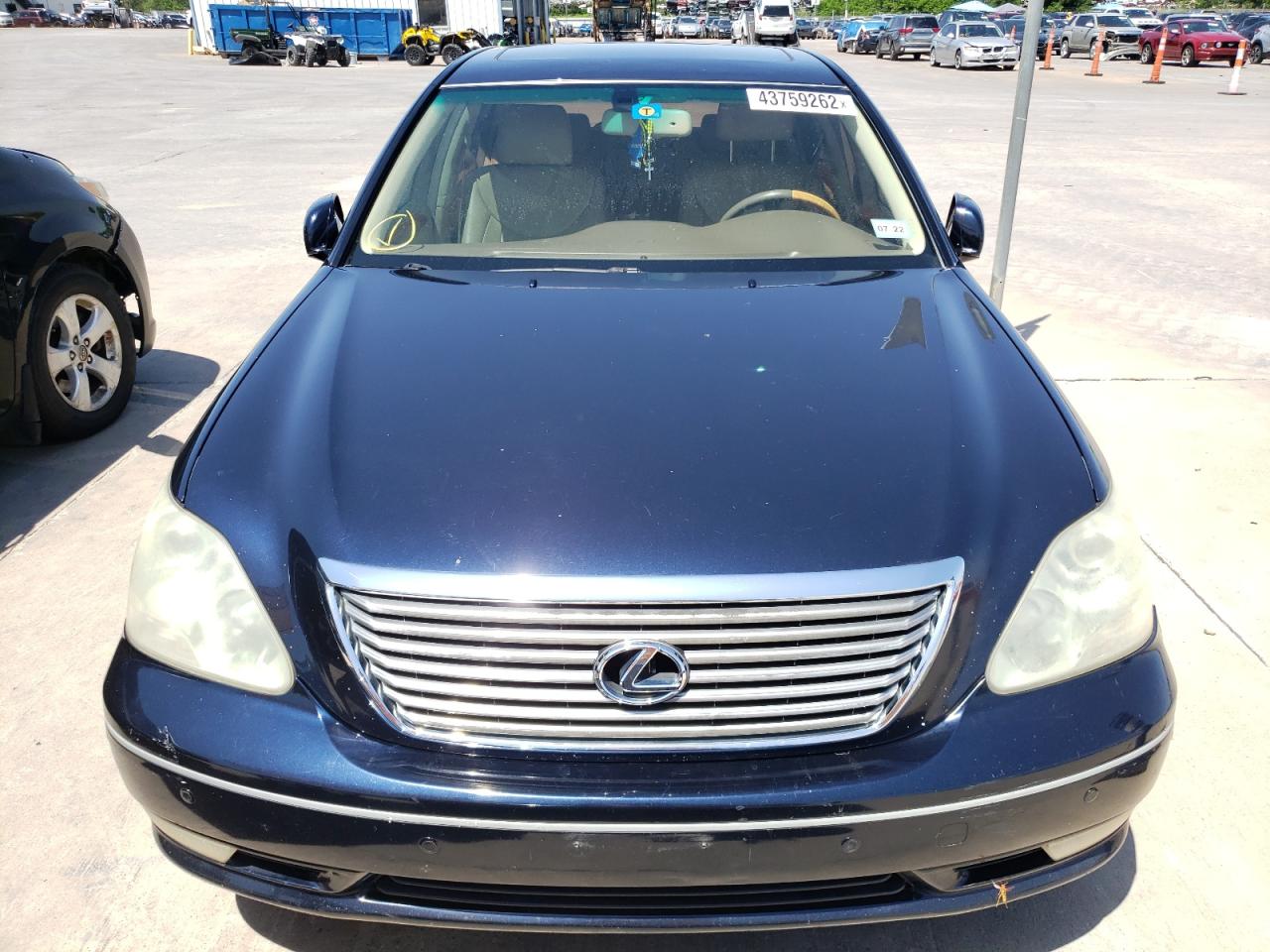 Photo 9 from auction – 2006 LEXUS LS 430 with VIN JTHBN36F365047928