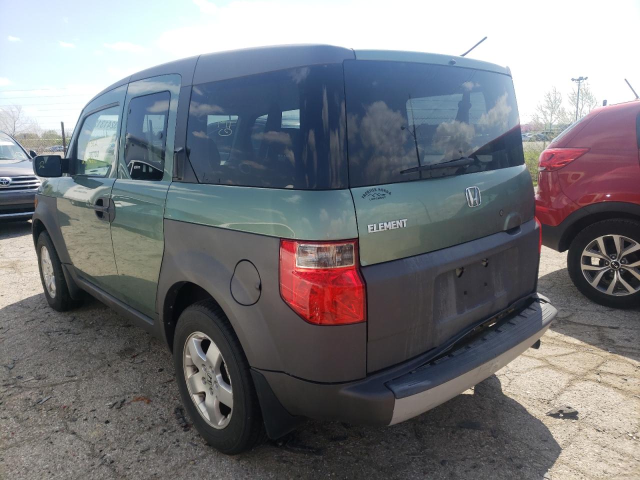 Photo 3 from auction – 2004 HONDA ELEMENT EX with VIN 5J6YH286X4L025602