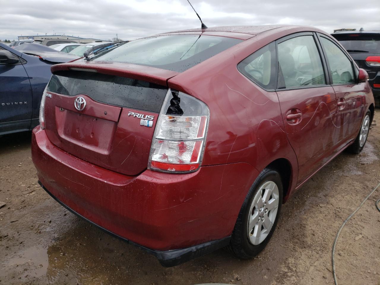 Photo 4 from auction – 2005 TOYOTA PRIUS with VIN JTDKB20U353059583
