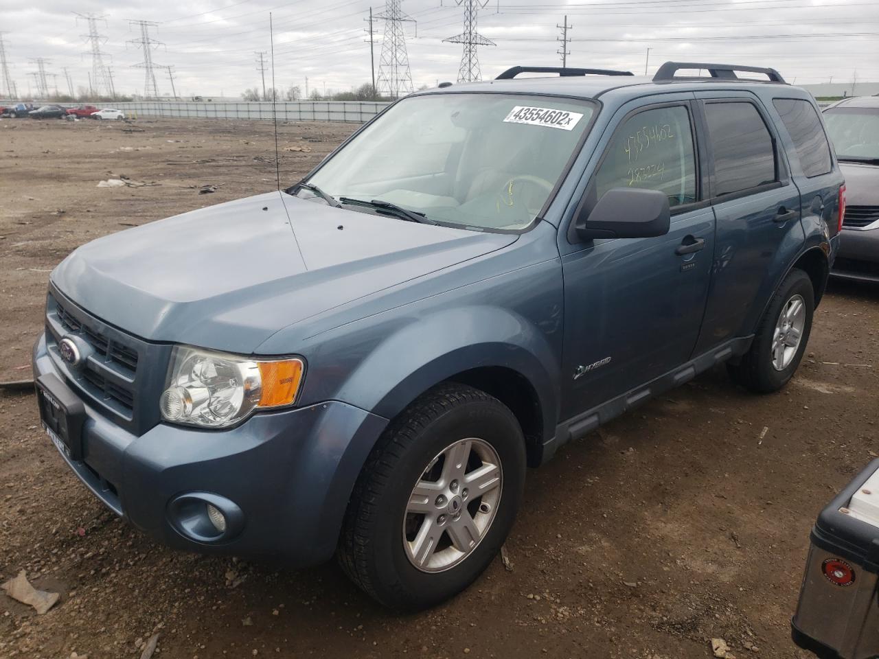 Photo 2 from auction – 2010 FORD ESCAPE HYB with VIN 1FMCU4K33AKB64067