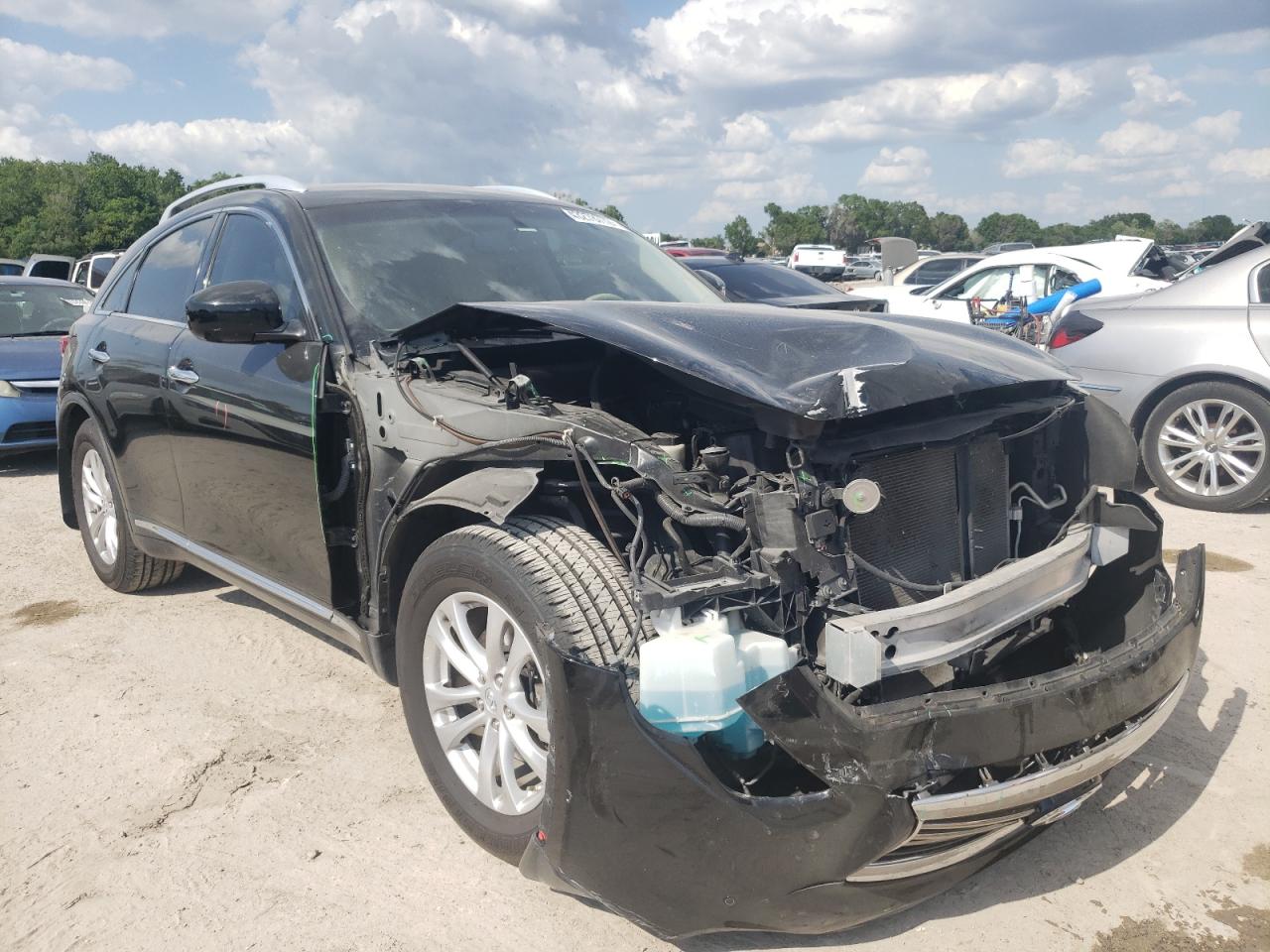 Photo 1 from auction – 2013 INFINITI FX37 with VIN JN8CS1MU6DM141118